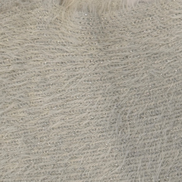 Eyelash Cropped Sweater HASHTTAG Intrend Sz M Textured Knit - Picture 8 of 8